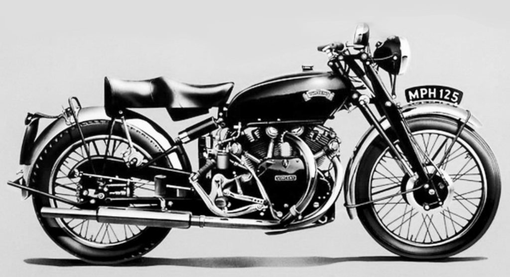 Vincent Black Shadow vintage motorcycle